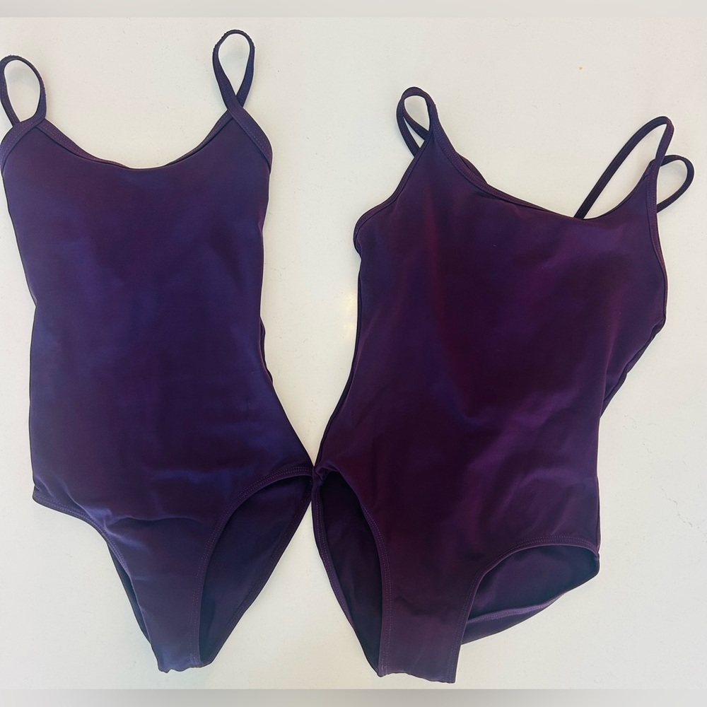 So Danca purple leotards